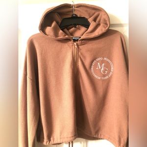 Misguided, Tall, Cropped Hoodie